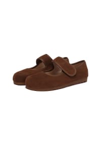 EVERAU® - Malia Mary-Jane-Schuhe - CHESTNUT