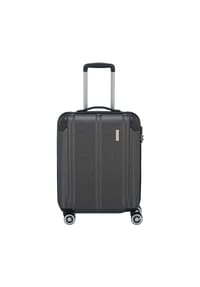 travelite CITY - 4-Doppelrollen-Trolley, Hartschale, Inneneinteilung, Zahlenschloss - anthrazit
