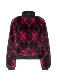 STREET ONE STUDIO - Blouson, Stehkragen, für Damen - 37850 BROWN