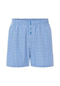 El Búho NOCTURNO® - Klassische Boxershort  mit amerikanischer Nacht aus Baumwolle - Blau