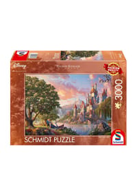 Schmidt - Thomas Kinkade Disney Die Schöne und das Biest Puzzle "Belle’s Magical World", 3000 Teile - 