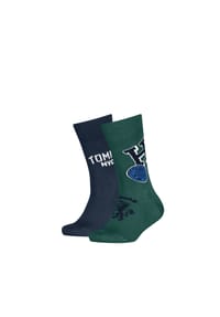 TOMMY HILFIGER - Socken Classic, 2er-Pack, für Kinder - 001 NAVY