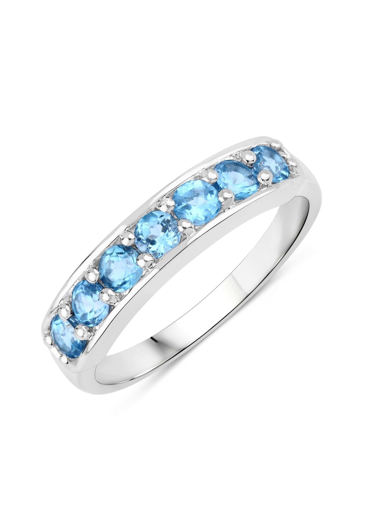 Zeeme Fingerring »925/- Sterling Silber Blautopas« Online Kaufen