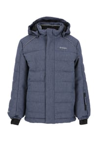 ZIGZAG - Jacke Nino im gesteppten Design mit wasserdichter Qualität - 1011 Dark Grey Melange