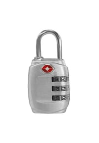 d & n® - Travel Zubehör Travel Zubehör TSA-Zahlenschloss 6 cm - silberfarben