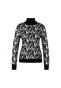 FIRE + ICE - Strickpullover MAIRA black - schwarz
