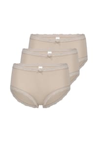Nina von C. - Taillen Slip 3er Pack Cosy - Nude