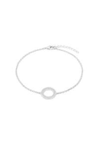 s.Oliver - Armband - mit funkelndem Silberring - silber