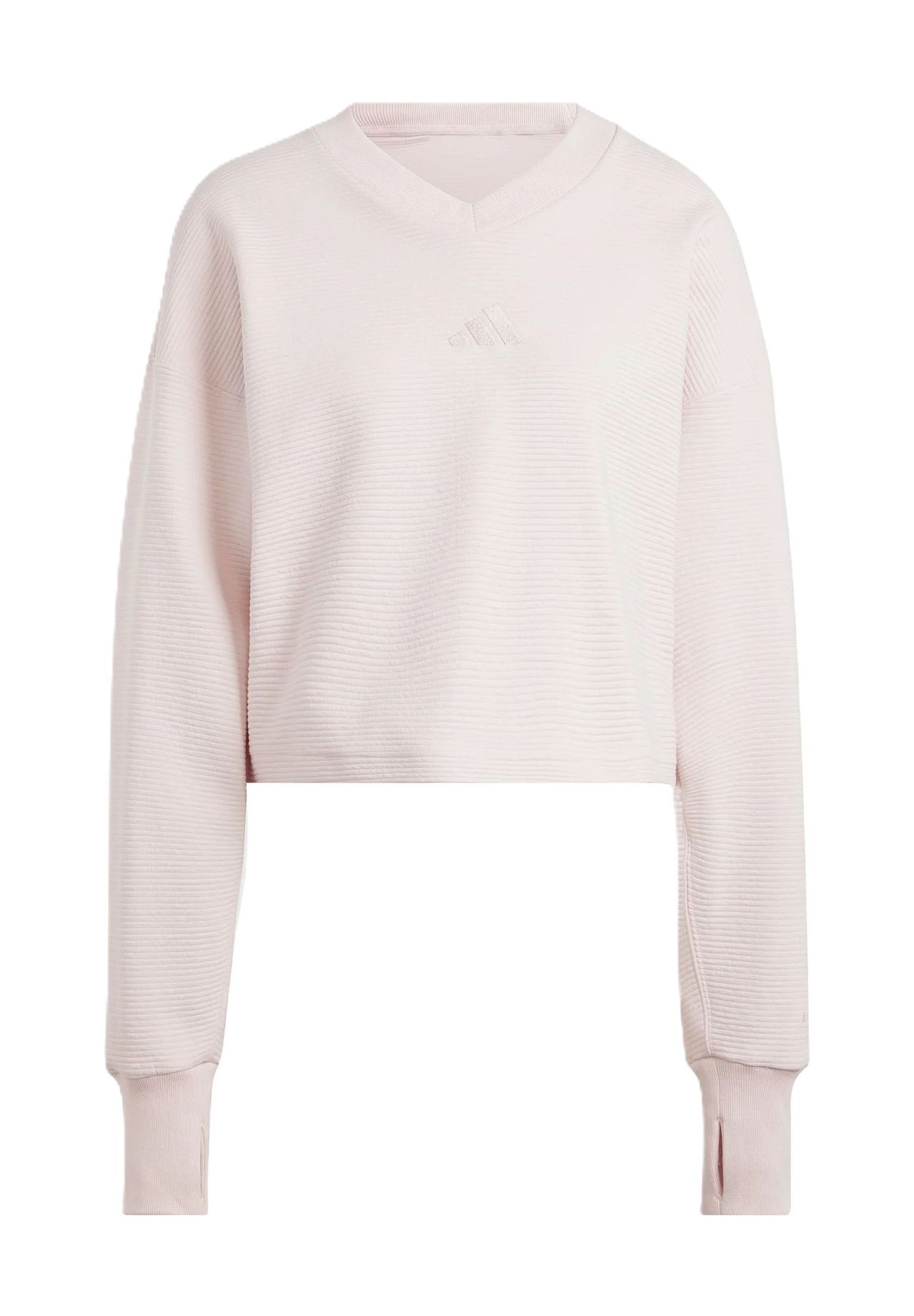 adidas Sweatshirt Daumenlocher uberschnittene Schultern fur Damen GALERIA
