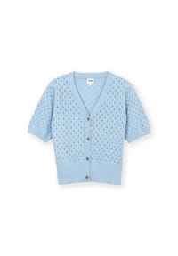 KITE - Damen Shipstall Strickjacke Bio-Baumwolle - blau
