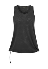 VENICE BEACH - Tanktop"Myla", Tunnelzug, für Damen - ANTHRACITE