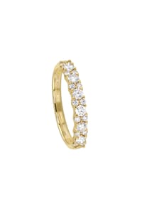 MONCARA - Damen Ring, 585er Gold, 20 Diamanten zus. ca. 0,60 Karat - Gelbgold