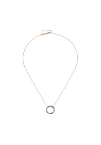 GIORGIO MARTELLO MILANO - Collier mit synth. Rubin, Saphir und Kristallsteinen, Silber 925 - mehrfarbig