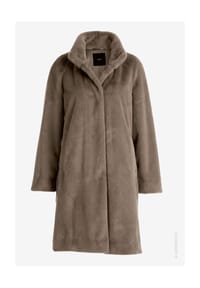 zero - Kurzmantel mit Stehkragen - Desert Taupe