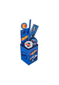 COFI - Hot Wheels Köcher-Set – Komplett gefülltes Mal- und Schreibset - Blau OneSize