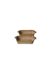 Ritzenhoff & Breker Auflaufformen eckig Tortosa 25 x 14 cm 2er Set braun - TORTOSA - 
