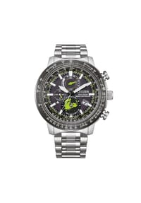 CITIZEN® HAU ECO DRIVE RADIO - Herren Chronograph "BY3006-53E" - SCHWARZ
