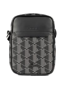 LACOSTE THE BLEND - Umhängetasche, Reißverschluss, grafisch, für Herren - H45 MONOGRAM NOIR