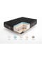 MOONIA Taschenfederkernmatratze Grand Spring Black, 30cm Bild 9