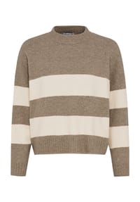 MANGUUN - Pullover, Rippbündchen, für Damen - 3 BLOCK STRIPE 1