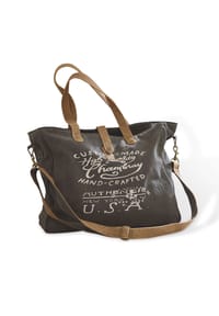 LOBERON - Tasche Kamjenia dunkelgrau/braun - dunkelgrau/braun