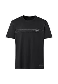 VAUDE - Funktionsshirt Cyclist, atmungsaktiv, schnelltrocknend, für Herren - 143_BLACK/BLACK