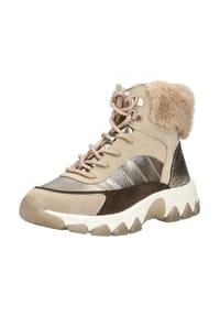 TT BAGATT - Lederimitat/Textil Stiefelette - Beige