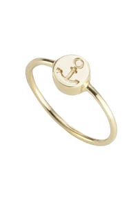 caї - Ring 925/- Sterling Silber ohne Stein - gelb