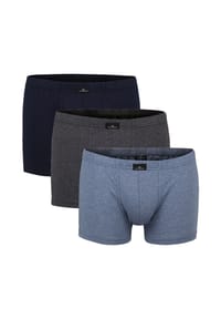 GÖTZBURG - Tower Pants, 3er-Pack, Single-Jersey, für Herren - 1 WHITE