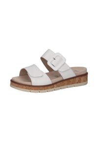 Caprice - Pantoletten - white nappa
