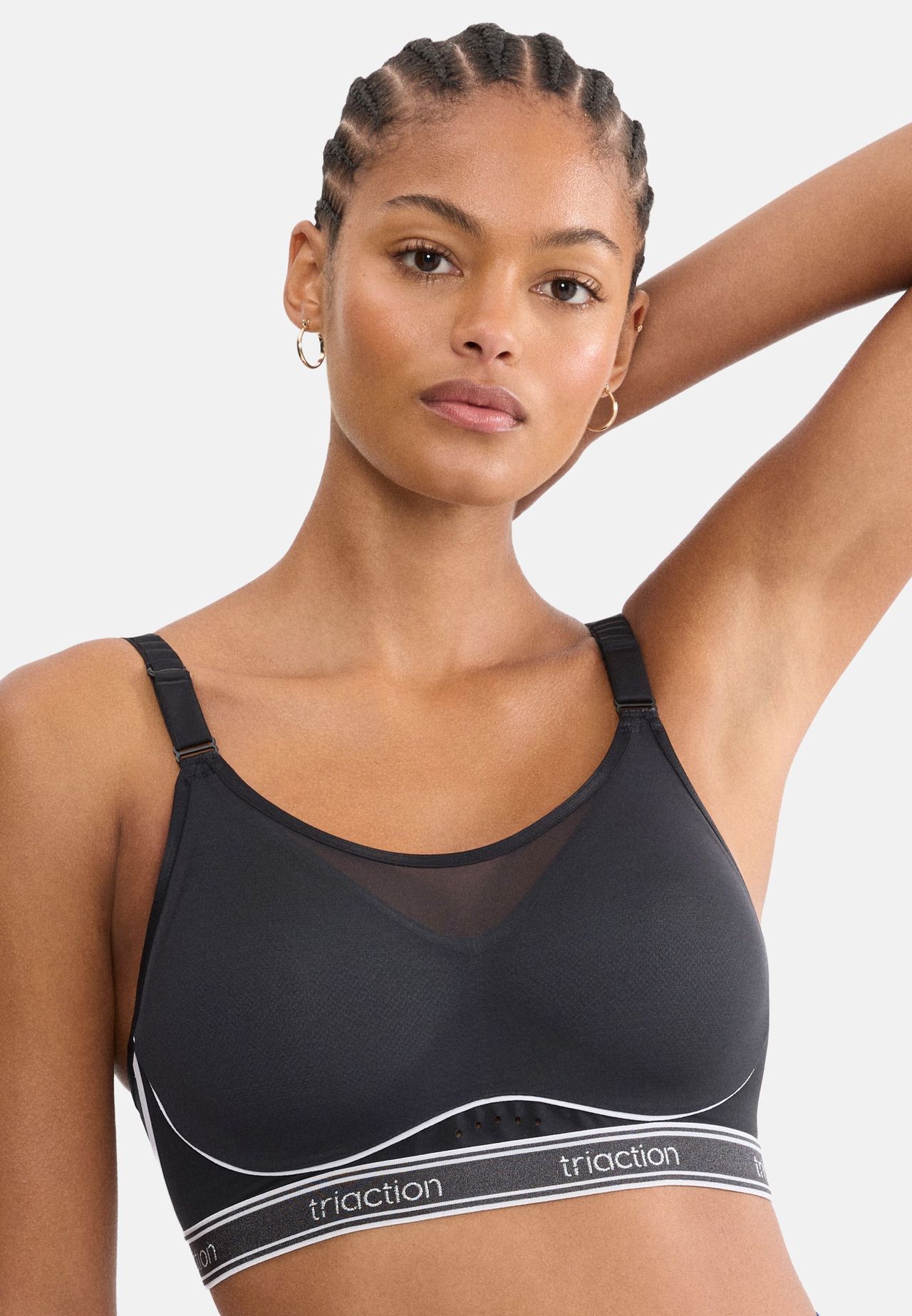 Triaction® By Triumph Sport-Bh Cardio Breeze N, Schwarz, 85D