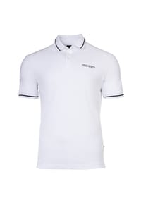 ARMANI EXCHANGE - Herren Poloshirt - T-Shirt, einfarbig, Baumwolle - Marine