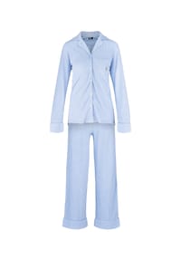 POLO RALPH LAUREN - Pyjama Knit Oxford - ultramarine stripe