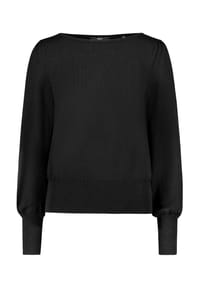 zero - Pullover, U-Boot-Ausschnitt, für Damen - 9105 BLACK BEAUTY