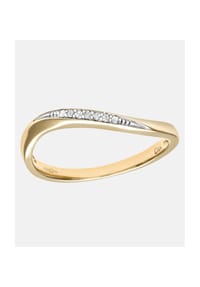 Diamant L'eternel - Eternity Ring, mit 0.03 ct Diamant, 375 Gelbgold - gold