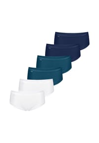 sloggi - Midi Slip 6er Pack Basic+ - Blau