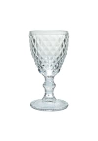Medard de Noblat - 6 Stück Weinglas Diamond - silberfarben