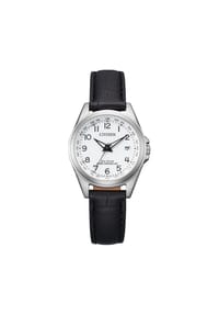 CITIZEN® RADIO CONTROLLED - Damenuhr "EC1180-14A" - SILBER/SCHWARZ