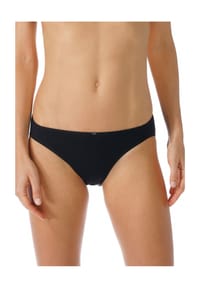 mey - Slip "Soft Shape", uni, für Damen - SCHWARZ