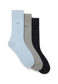 BOSS - Socken, 3er-Pack, für Herren - 001 BLACK
