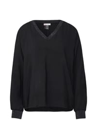 Street One - Langarmbluse - Black