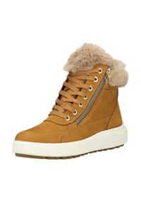 GEOX - Leder/Textil Stiefelette - Braun