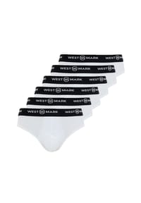 WESTMARK LONDON - Slip / Unterhose 6er Pack Logan - Weiß