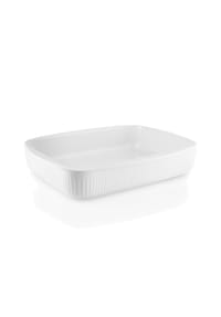 eva solo - Legio Nova Auflaufform Mittel, Weiß, 30 x 24 cm - Weiß