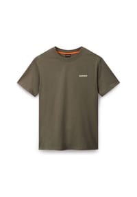 NAPAPIJRI - Herren T-Shirt - S-SMALL BOX, Rundhals, Baumwolle, Logo, einfarbig - Blau