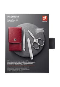 ZWILLING TWINOX® - Premium Maniküre Set 3tlg. - RED