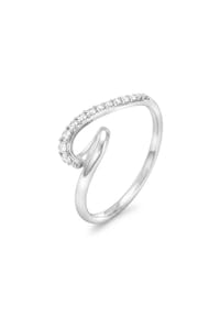 TOM TAILOR - Ring für Damen, Silber 925, Zirkonia - Silber