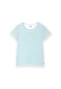 KITE - Damen Tarrant Jersey Shirt Glockenblume Streifen Bio-Baumwolle - blau