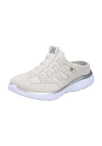 rieker - Pantoletten, Memosoft Einlegesohle, für Damen - BEIGE/OFFWHITE