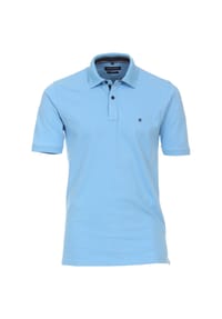 CASAMODA - Herren Polo-Shirt uni - 102 BLAU